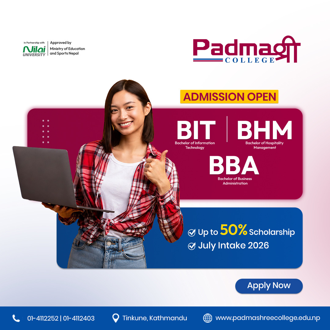 Admission Open for July intake